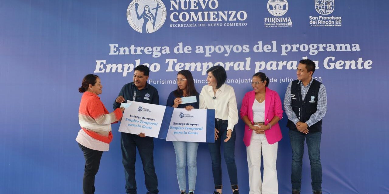 90 Purimenses reciben pago por Empleo Temporal