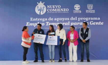 90 Purimenses reciben pago por Empleo Temporal