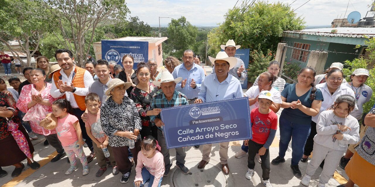 Más obra y progreso para Cañada de Negros
