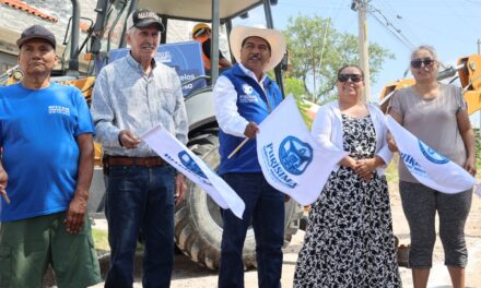 Inicia pavimentación en San José de la Presa