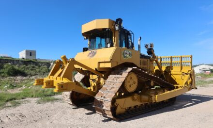 Llega Tractor D6 a relleno sanitario de Purísima del Rincón
