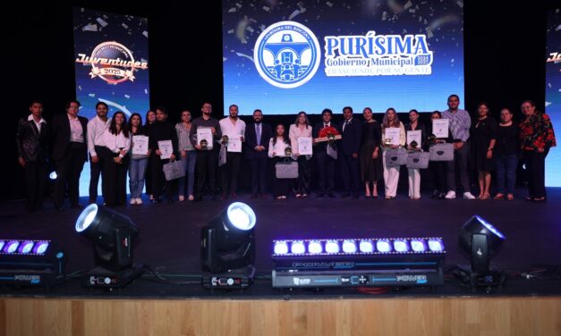 Reconocen talento joven con Premio Juventudes Purísima 2025