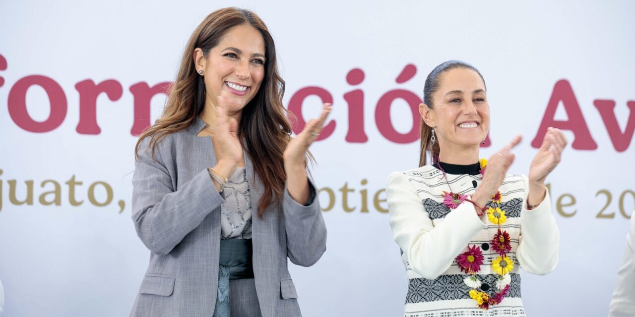 Claudia Sheinbaum visita León