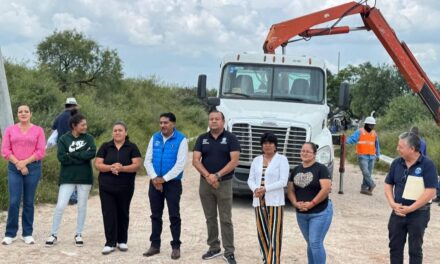 Anuncian electrificación en comunidades de Purísima