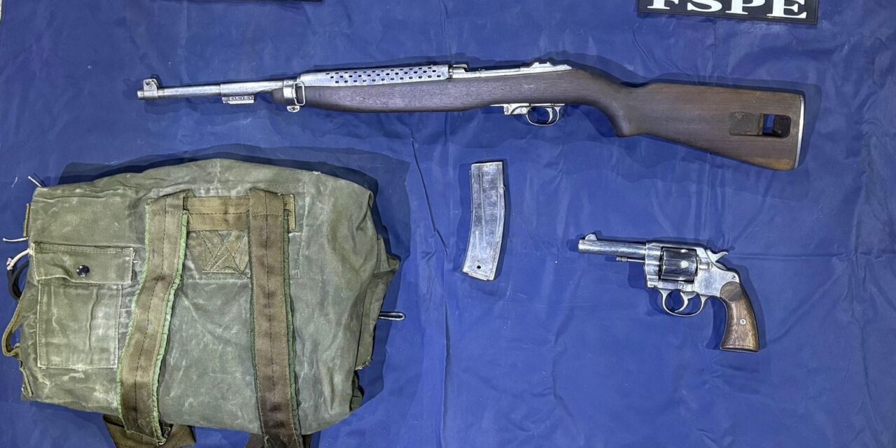 Aseguran armas y presuntos delincuentes en Pénjamo