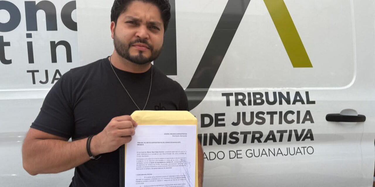 Regidor de Purísima presenta denuncia