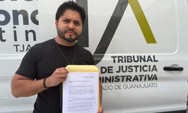 Regidor de Purísima presenta denuncia