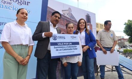 Entregan 600 calentadores solares en Purísima del Rincón
