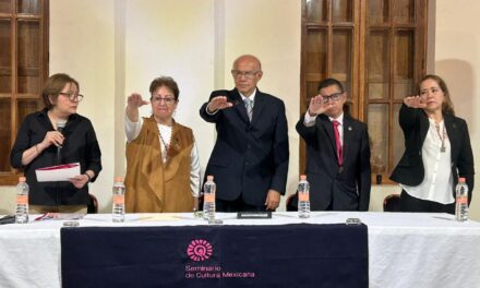Seminario de Cultura Mexicana tiene nueva mesa directiva