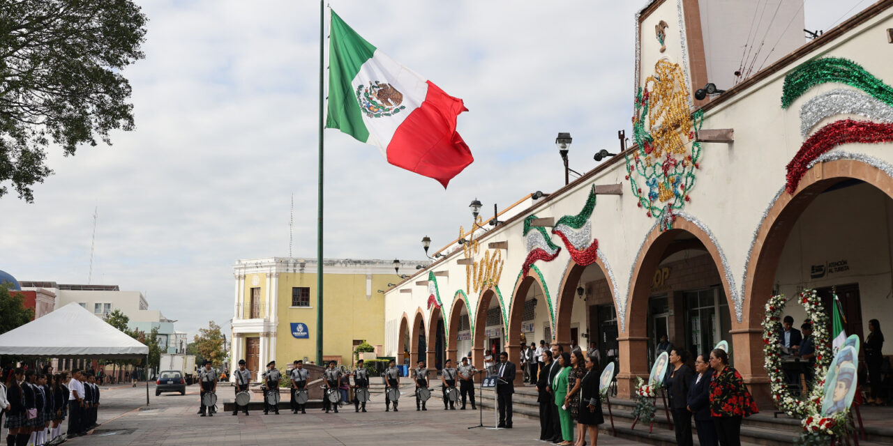 Conmemoran 178 aniversario de defensa de Chapultepec en Pueblos del Rincón