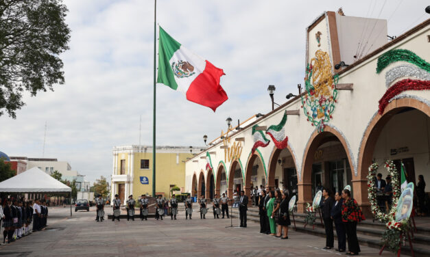 Conmemoran 178 aniversario de defensa de Chapultepec en Pueblos del Rincón