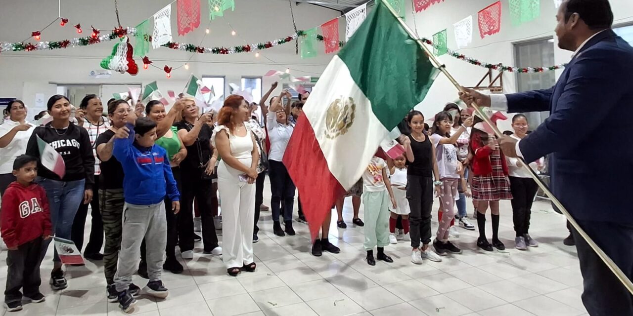 Conmemoran fiestas patrias en Centro Nuevo Comienzo