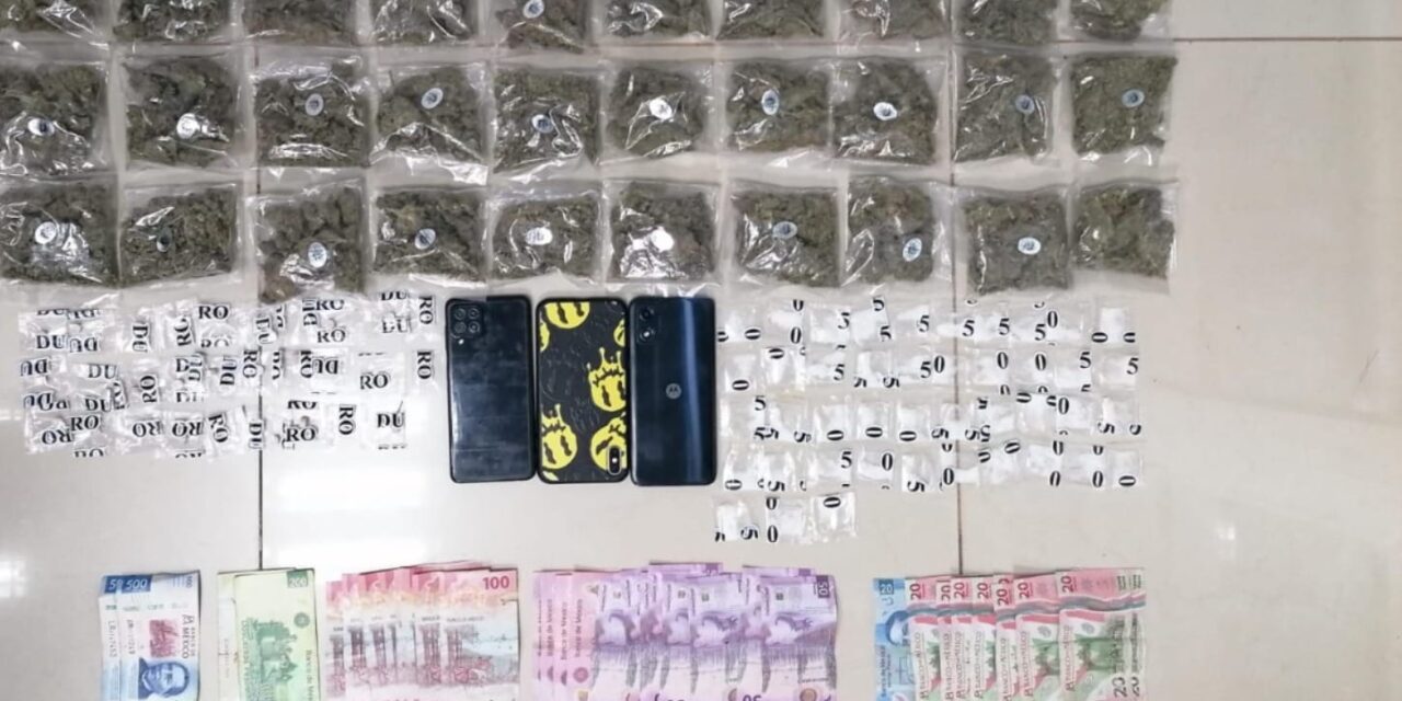 Detienen FSPE a personas con droga