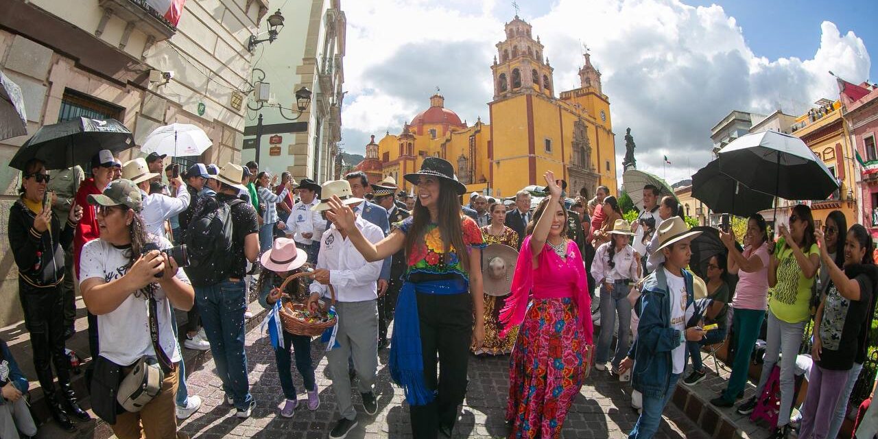 Conmemoran el 215 aniversario de la Toma de la Alhóndiga de Granaditas