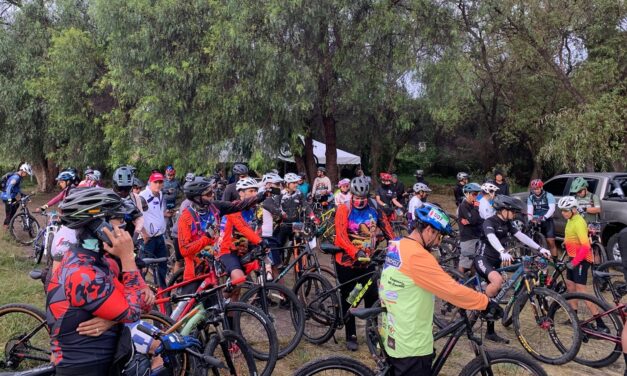 “Fridas en bici”, realiza carrera de ciclismo de montaña en SFR