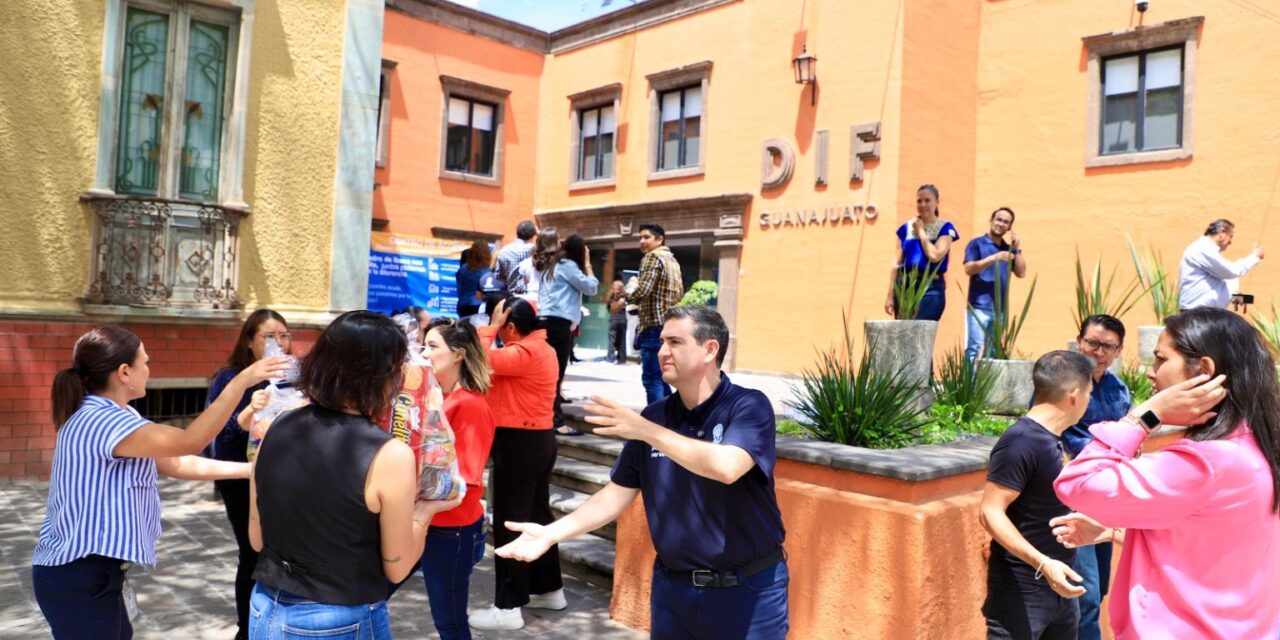Inicia DIF Estatal colecta para afectados por lluvias
