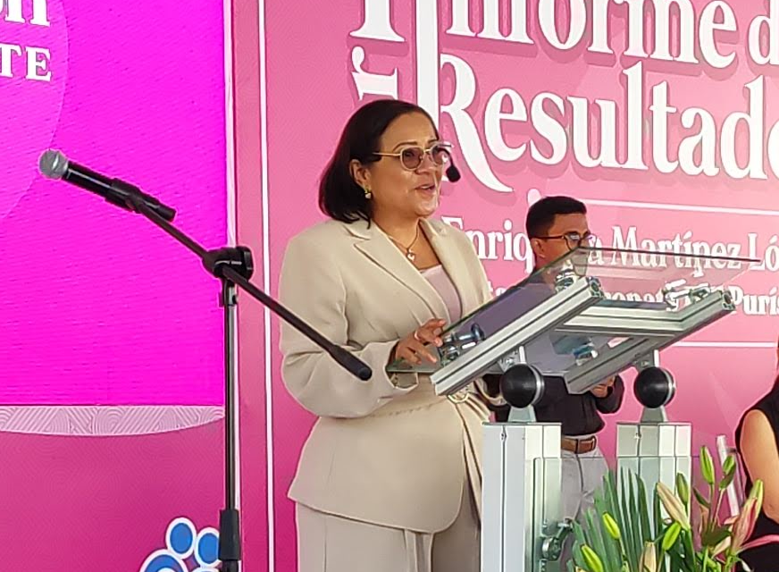 Enriqueta Martínez rinde 1er Informe patronato DIF Purísima 2024-2027