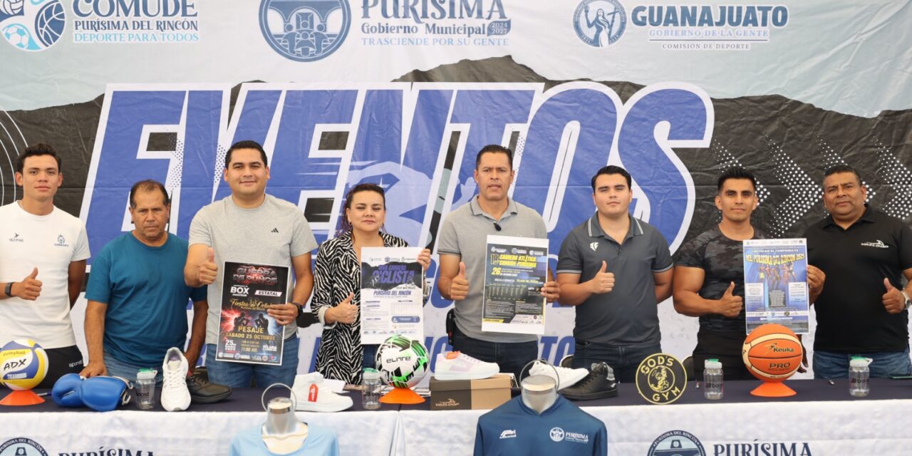 COMUDE Purísima, listo para Fiestas de Octubre