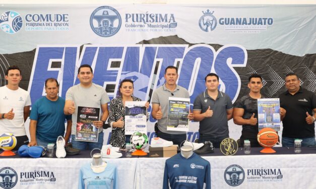 COMUDE Purísima, listo para Fiestas de Octubre