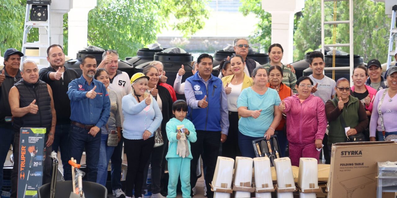 En Purísima del Rincón entregaron apoyos