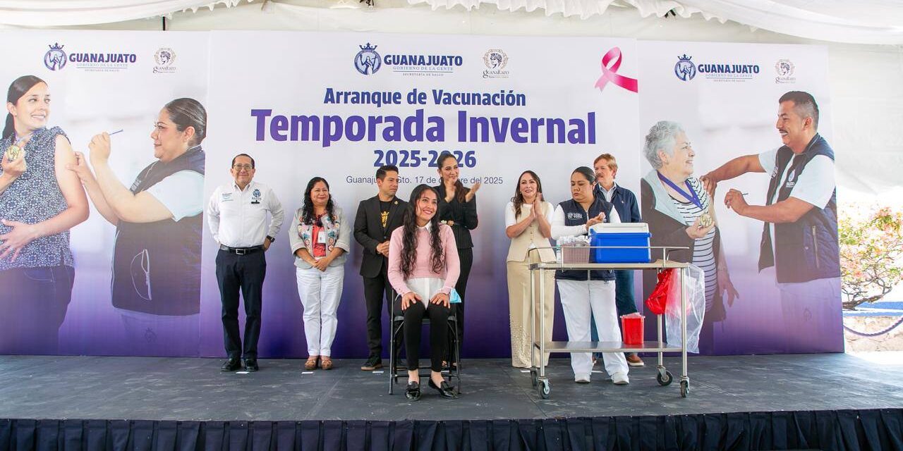 En Guanajuato arranca Jornada de Vacunación Temporada Invernal