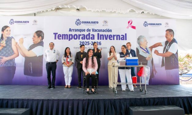 En Guanajuato arranca Jornada de Vacunación Temporada Invernal