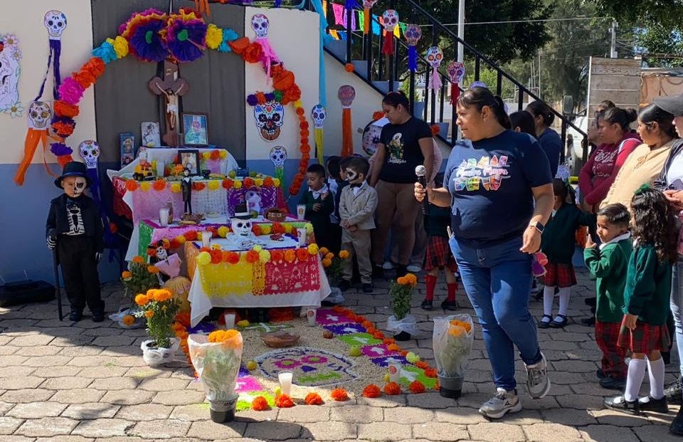 Fomentan tradiciones del Día de Muertos en Purísima