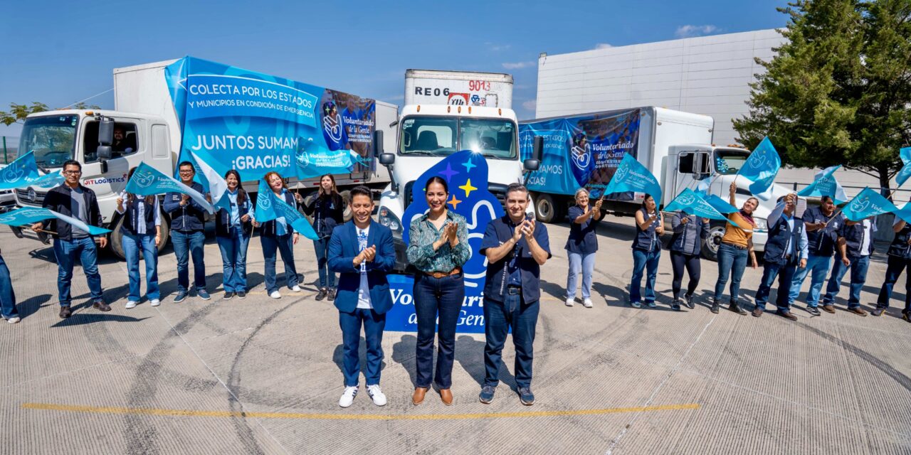 Guanajuato envía caravana de ayuda a Veracruz, Hidalgo y Querétaro