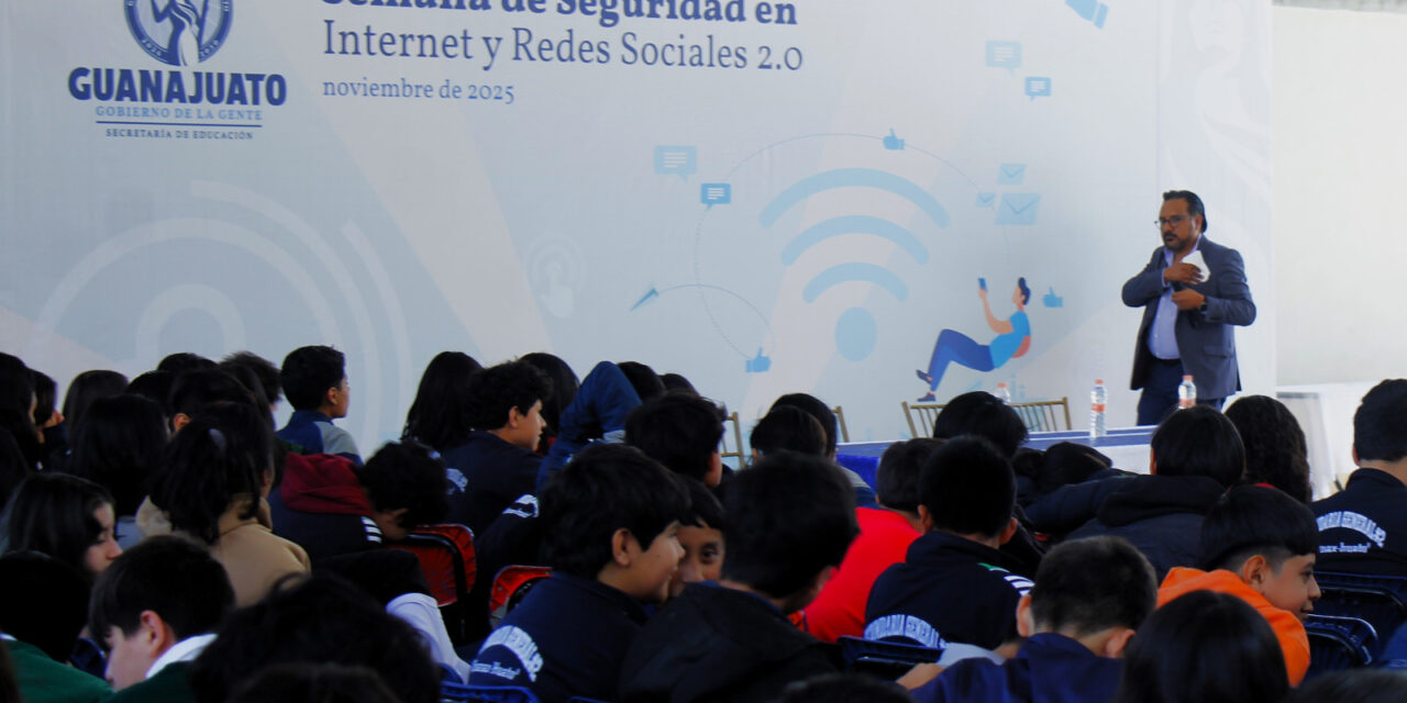 Guanajuato impulsa la seguridad digital de las Juventudes