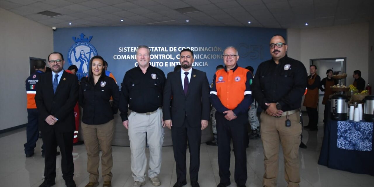 Expertos capacitan a rescatistas de Guanajuato