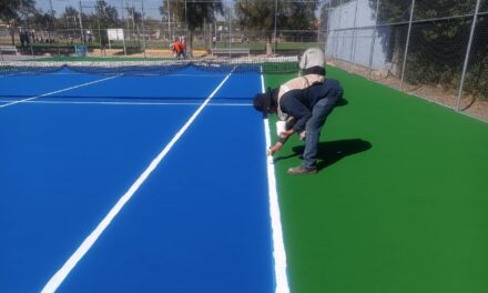 Realizan mejoras en Deportiva de Purísima