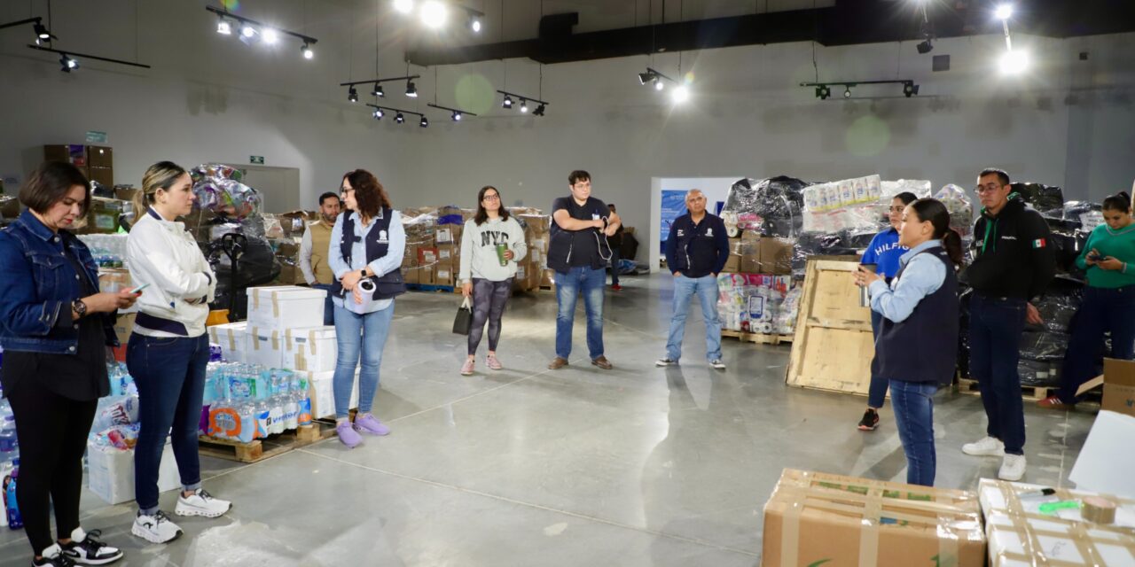 Continúa solidaridad con Estados afectados