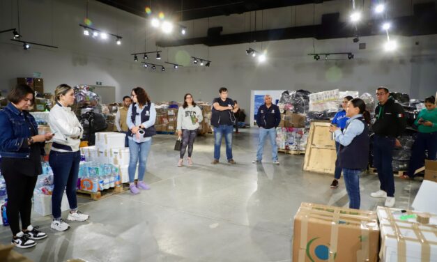 Continúa solidaridad con Estados afectados