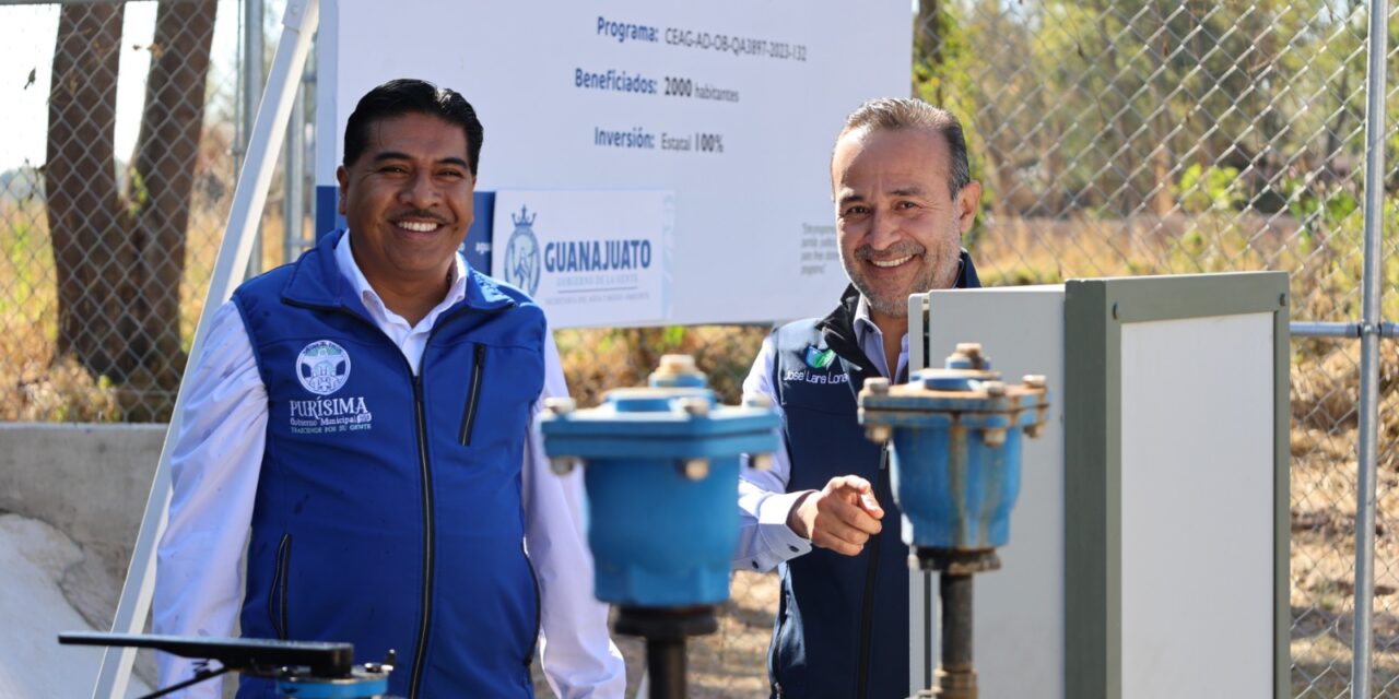 Amplían servicio de plantas de tratamiento en Purísima