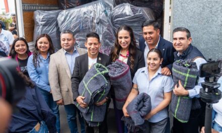 DIF Estatal entrega cobijas en 46 municipios de Guanajuato