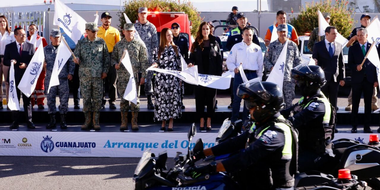 Guanajuato despliega Operativo San Cristóbal