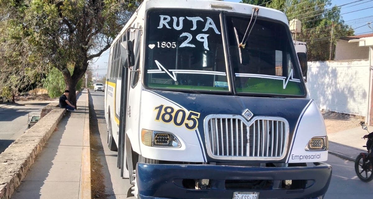 Buscan opciones para restablecer transporte en Purísima
