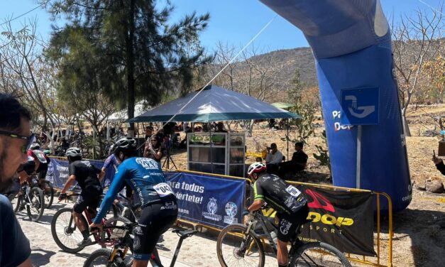 En Purísima del Rincón realizan carrera de Ciclismo de montaña