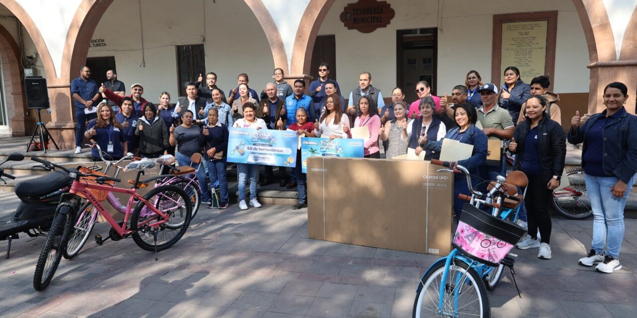 Purísima entregan premios Sorteo Paga tu Predial Puntual 2026