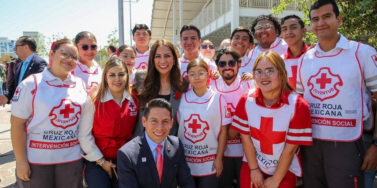 Encabeza Gobernadora arranque de Colecta Anual 2026 de la Cruz Roja Mexicana