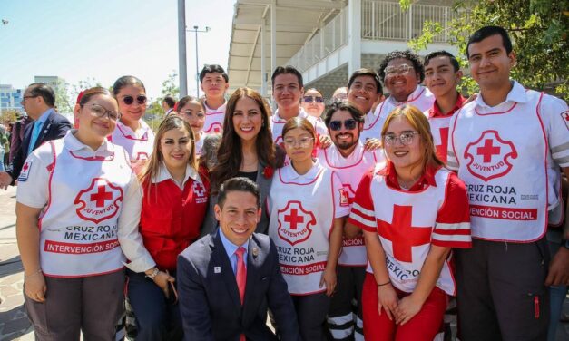 Encabeza Gobernadora arranque de Colecta Anual 2026 de la Cruz Roja Mexicana