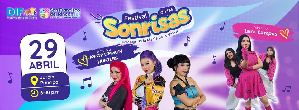 Preparan Festival de las Sonrisas en SFR