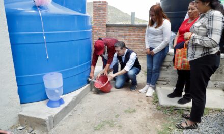 Inauguran Sistema de Captación de Agua de Lluvia en Atarjea