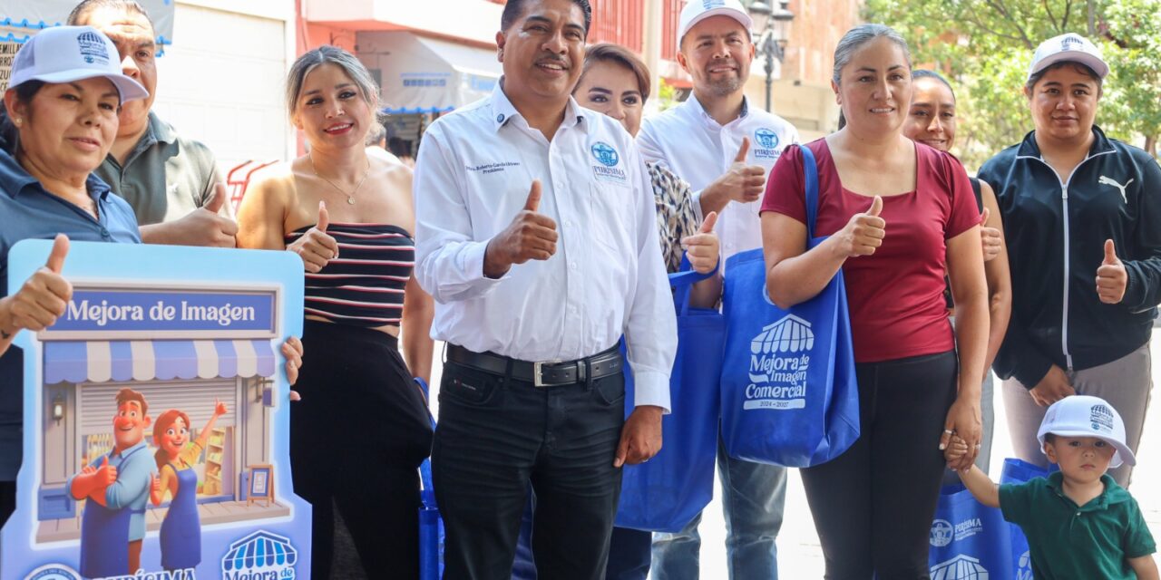 Fortalecen comercio de Purísima del Rincón con mejora de imagen