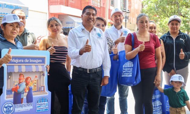 Fortalecen comercio de Purísima del Rincón con mejora de imagen