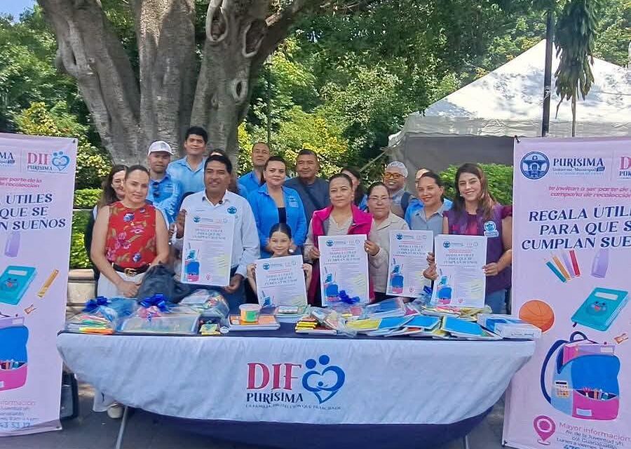 Comienza Campaña “Regala Útiles para que se Cumplan Sueños”