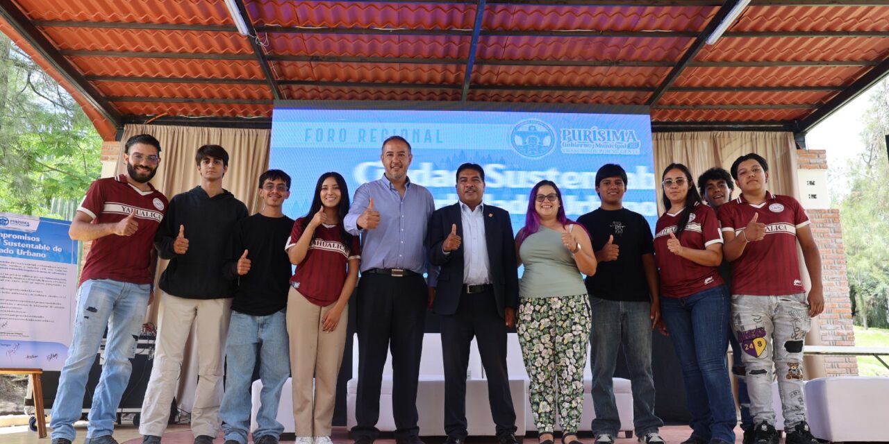Concluye Foro Regional de Ciudad Sustentable de Arbolado en Purísima