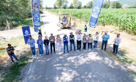 Inician trabajos de Camino rural en Purísima
