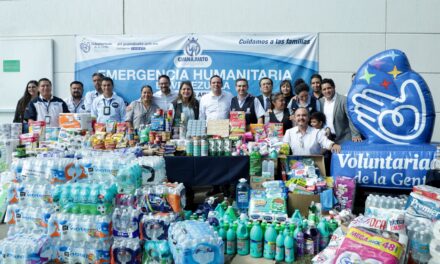 Manda Guanajuato ayuda en especie a Venezuela