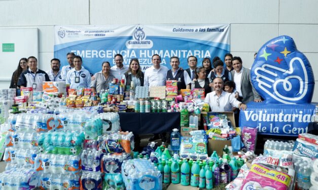 Manda Guanajuato ayuda en especie a Venezuela